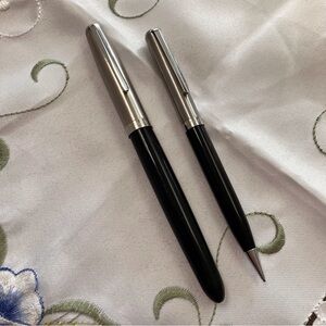 Fountain Ink Pen & Mechanical Pencil Parker 21 vintage 1950